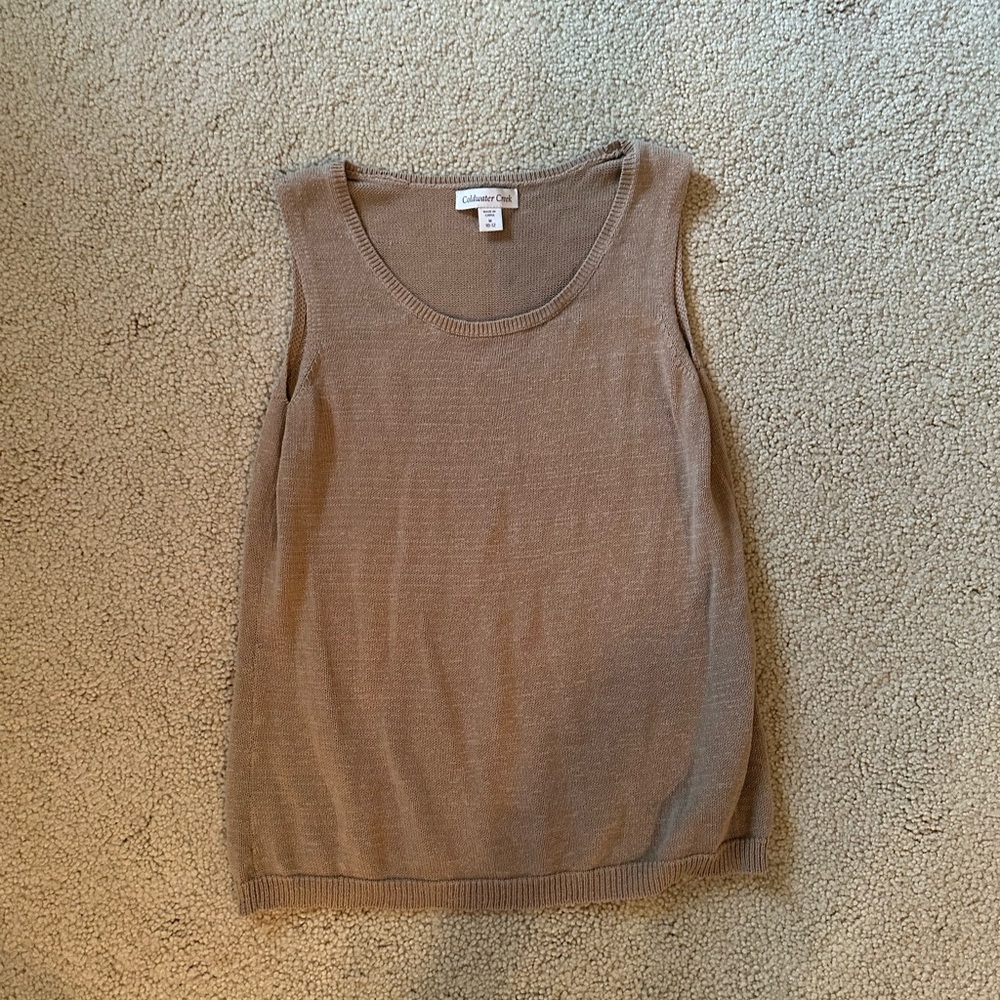 coldwater creek knit top